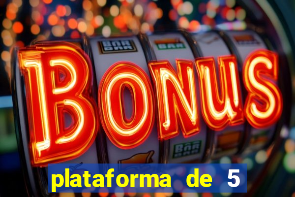 plataforma de 5 reais fortune tiger